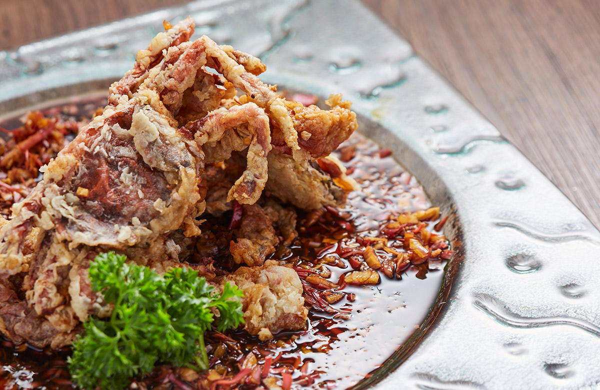 Read more about the article Soft-Shell Crabs with Ginger Flower Sauce