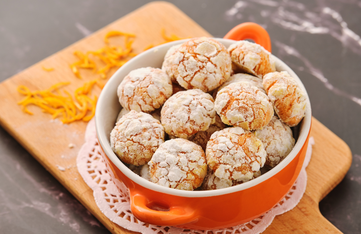Read more about the article Orange Crinkle Cookies